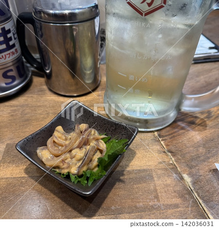 五光,巷子裡的攤位:魷魚肝沙拉 五光,巷子裡的攤位:魷魚肝沙拉 142036031