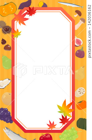 A square frame with lots of autumn flavors 3_vertical A square frame with lots of autumn flavors 3_vertical 142036162