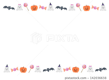 Cute halloween frame Cute halloween frame 142036638