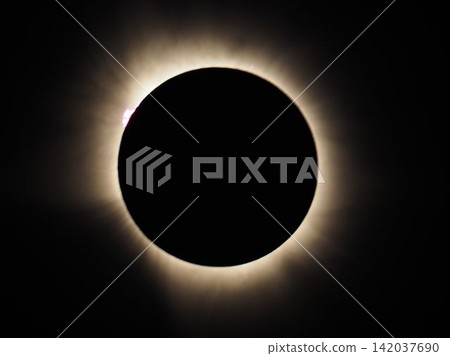 August 12, 2026: Total solar eclipse in Spain; Coronavirus during totality. August 12, 2026: Total solar eclipse in Spain; Coronavirus during totality. 142037690