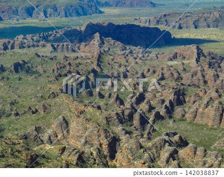 The Bungle Bungle, a hidden paradise viewed from a Cessna in Western Australia, Australia. The Bungle Bungle, a hidden paradise viewed from a Cessna in Western Australia, Australia. 142038837