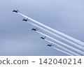 Blue Impulse five-plane formation flight 142040214