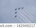 Blue Impulse five-plane formation flight 142040217