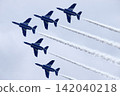 Blue Impulse five-plane formation flight 142040218