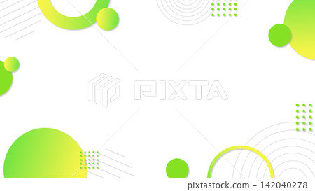 Simple and stylish business frame background with gradient geometric patterns. Simple and stylish business frame background with gradient geometric patterns. 142040278