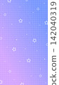 A simple, dreamy background with gradients and cute stars. 142040319