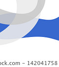A strip of decoration made up of curves 142041758