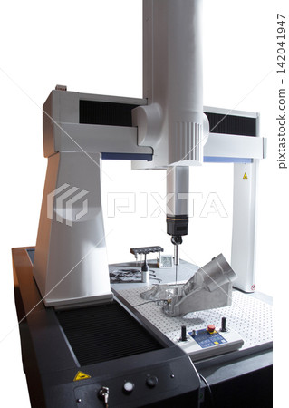 Precision Measuring Machine in Manufacturing Factory Precision Measuring Machine in Manufacturing Factory 142041947