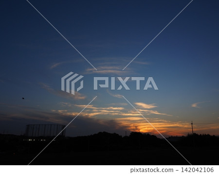 美妙的日落風景 美妙的日落風景 142042106