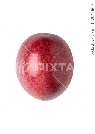 A PNG image of a single Kagoshima Prefecture passion fruit, cut out and photographed from directly above. A PNG image of a single Kagoshima Prefecture passion fruit, cut out and photographed from directly above. 142042669