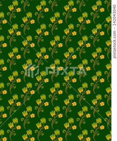 seamless pattern with decorative ornaments seamless pattern with decorative ornaments 142043040