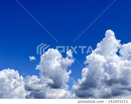 Blue sky and clouds Blue sky and clouds 142043253