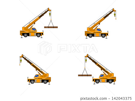 Crane operation setup Crane operation setup 142043375