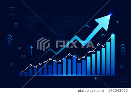 Financial success, investment progress Financial success, investment progress 142043922