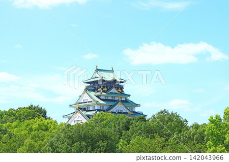 Scenery of Osaka Castle, Osaka City, Osaka Prefecture Scenery of Osaka Castle, Osaka City, Osaka Prefecture 142043966