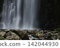Summer Cherry Blossom Waterfall 142044930
