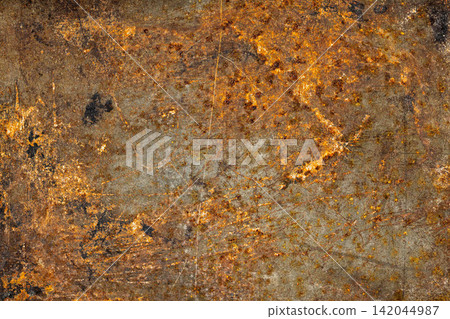 Close-up of Rusty Metal Texture Close-up of Rusty Metal Texture 142044987