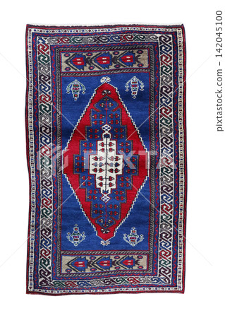 Hand woven antique Turkish carpet Hand woven antique Turkish carpet 142045100