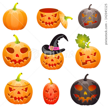 Collect Pumpkin for Halloween Collect Pumpkin for Halloween 142045125