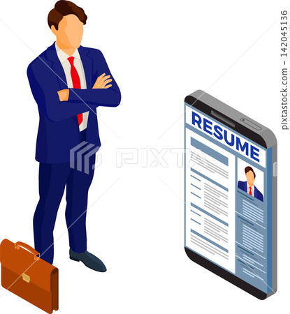 Isometric Employment and Hiring Concept Isometric Employment and Hiring Concept 142045136