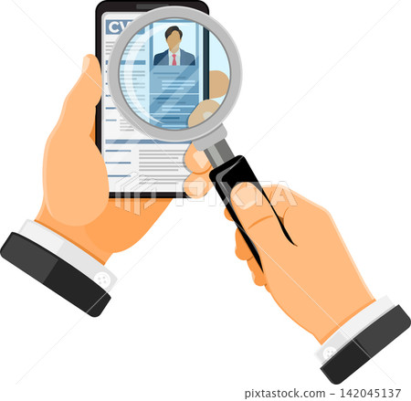 Online Employment and Hiring Concept 142045137