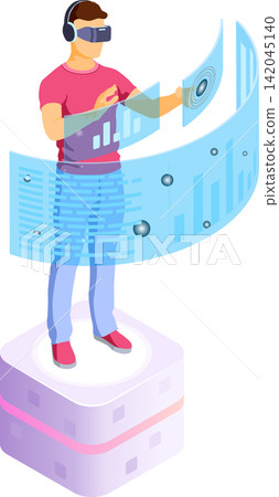 Isometric Virtual Augmented Reality Isometric Virtual Augmented Reality 142045140