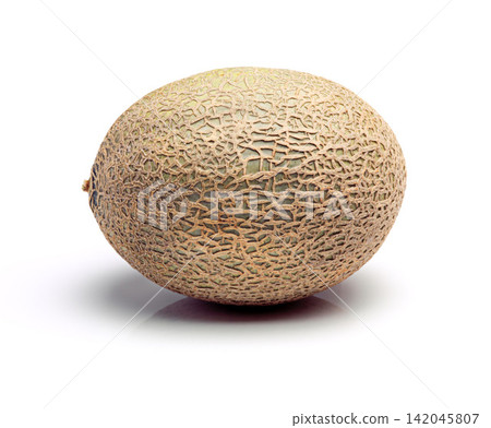 Cantaloupe, honeydew melon and closeup for fruit, vitamin c and fibre for detox, healthy cleanse and nutrition for diet. Natural produce, round and organic with peel for desserts on white background Cantaloupe, honeydew melon and closeup for fruit, vitamin c and fibre for detox, healthy cleanse and nutrition for diet. Natural produce, round and organic with peel for desserts on white background 142045807