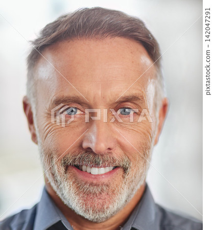 Mature, businessman and happy portrait of ceo in office with pride and confidence in profile picture. Professional, headshot and face of trading entrepreneur in workplace with smile of investor Mature, businessman and happy portrait of ceo in office with pride and confidence in profile picture. Professional, headshot and face of trading entrepreneur in workplace with smile of investor 142047291