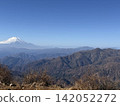 Mount Fuji and mountain range as seen from Mount Tōnodake 142052272