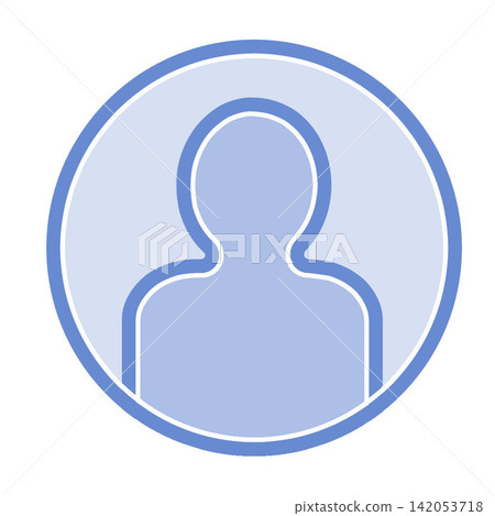 角色圖示 ② - 藍色 角色圖示 ② - 藍色 142053718