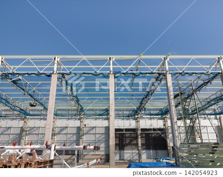 Industrial Construction Site Industrial Construction Site 142054923