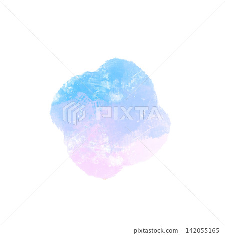 Splashes of blue and pink watercolor paint Splashes of blue and pink watercolor paint 142055165