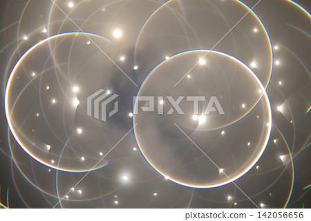 Fireworks sparkling in the night sky Fireworks sparkling in the night sky 142056656