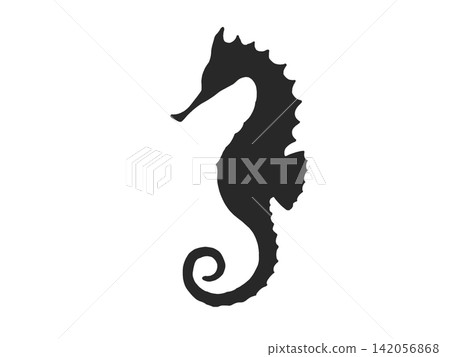 海馬的剪影 海馬的剪影 142056868