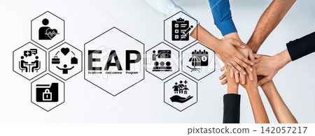 Employee Assistance Program (EAP) and wellness support concept Parse Employee Assistance Program (EAP) and wellness support concept Parse 142057217