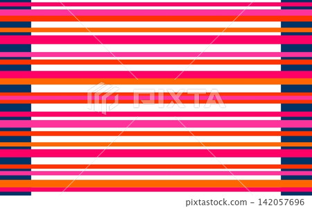 Border pattern, white background, pink and orange colors Border pattern, white background, pink and orange colors 142057696