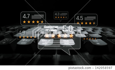 Customer review and rating system for feedback and trust building Marrow Customer review and rating system for feedback and trust building Marrow 142058597