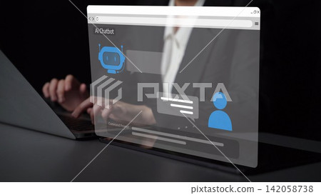 AI Artificial Intelligence Virtual Assistant for Smart Business Muxer AI Artificial Intelligence Virtual Assistant for Smart Business Muxer 142058738