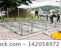 Scaffolding materials, steel frame material images 142058972