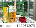 Basket containing materials and tools 142058975
