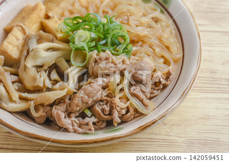 Sukiyaki-style stewed dish Sukiyaki-style stewed dish 142059451