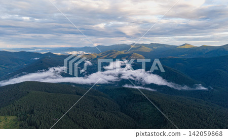Views of Kukul Mountains and valleys in Carpathians of Ukraine Views of Kukul Mountains and valleys in Carpathians of Ukraine 142059868