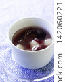 Chilled mochi rice cake zenzai with ice 142060221