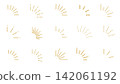 A set of attention/awareness icons 142061192