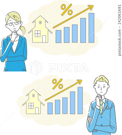考慮升息的商界人士 考慮升息的商界人士 142061691