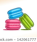 Vector logo for Macaroons 142061777