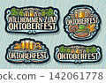 Vector Oktoberfest Set 142061778