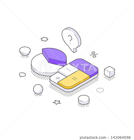 Business Finance And Accounting Isometric Vector Illustration Business Finance And Accounting Isometric Vector Illustration 142064096