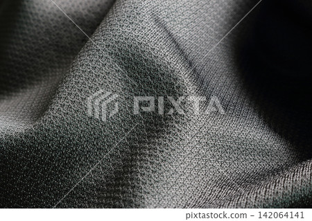 Dark Charcoal Sport Fabric Texture Premium Abstract Background Dark Charcoal Sport Fabric Texture Premium Abstract Background 142064141