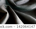 Dark Charcoal Sport Fabric Texture Premium Abstract Background 142064147